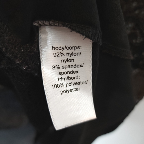 Maurices Women's Top Lace Black Tunic Coverup Size XL - Picture 10 of 12